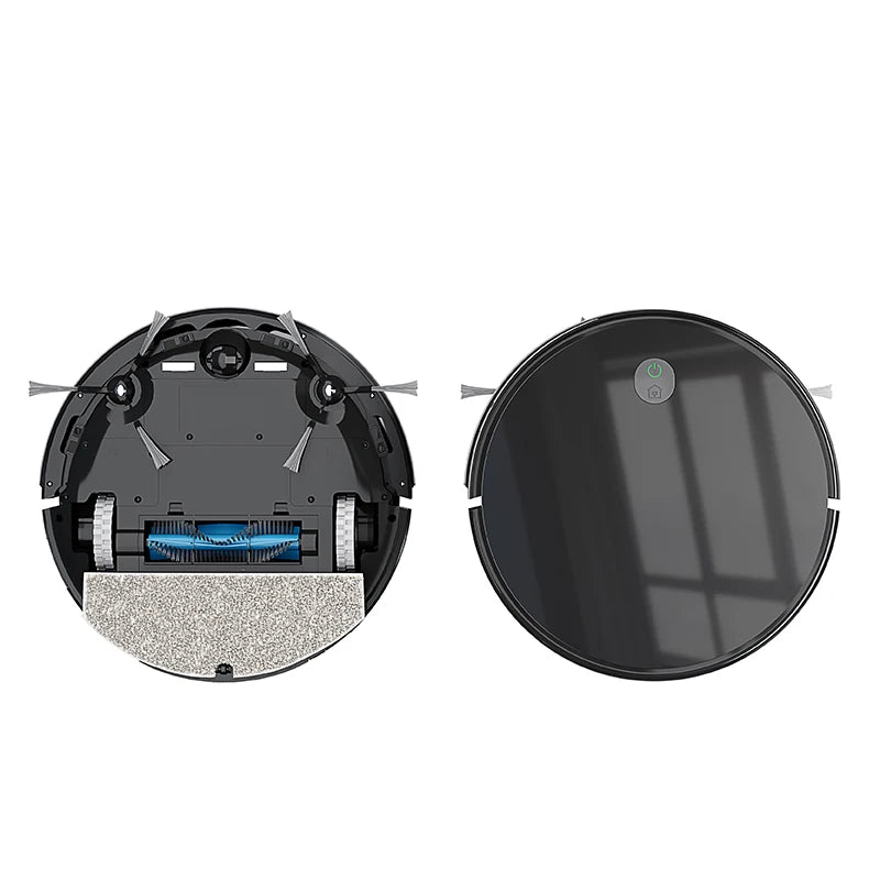 3-in-1 Tuya Smart Robot Vacuum Cleaner – Wet & Dry Floor Cleaning with WiFi App Control