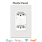 Melery Brazil WiFi Smart Wall Socket with USB – Tuya Smart Life App, Voice Control with Alexa & Google Home