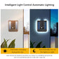 Solar Wall Light with 120° Foldable Head, Remote Infrared Sensing 3 Lighting Modes IP65 Waterproof Efficient Solar Panel