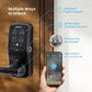 Secure Pro Smart Lock – WiFi Keyless Entry with 3D Fingerprint Sensor