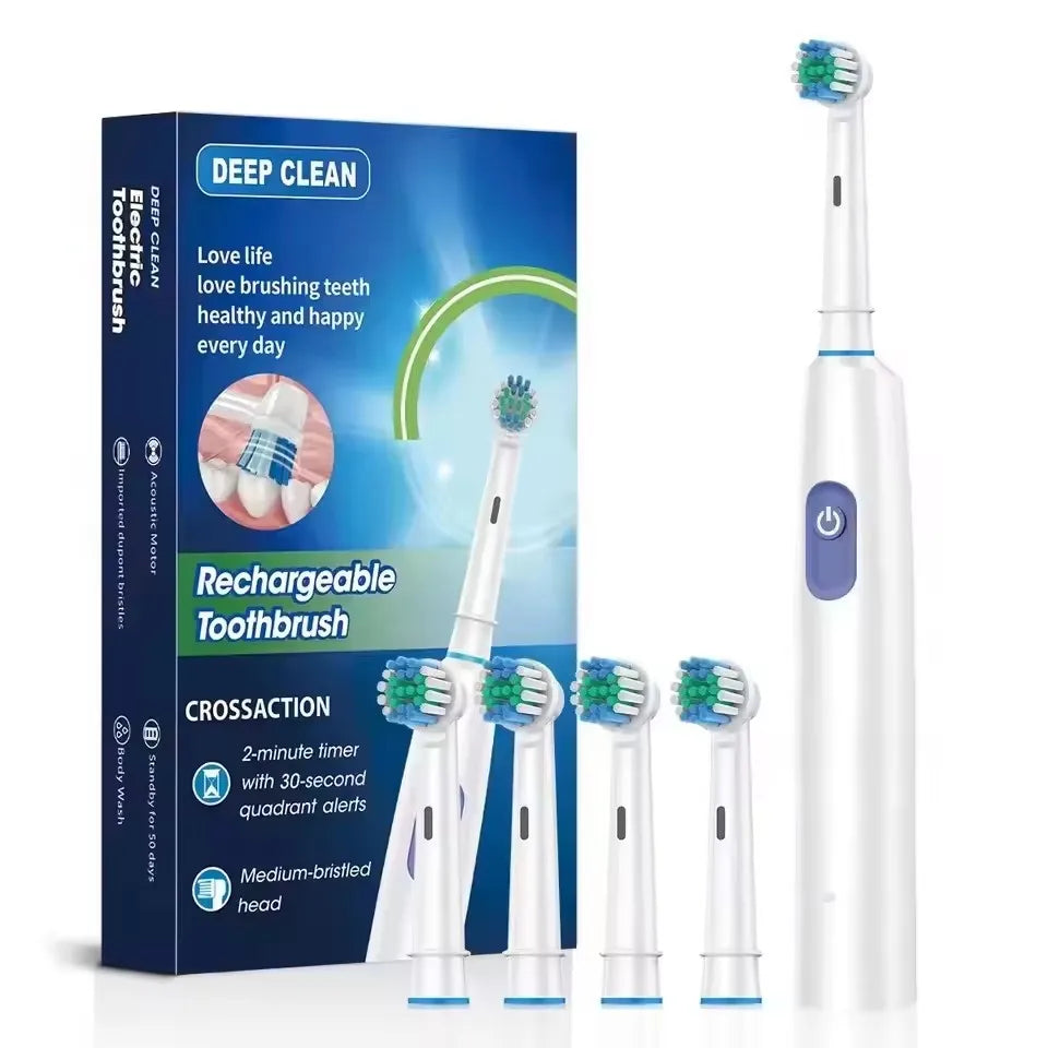 Electric Rotating Toothbrush for Adults