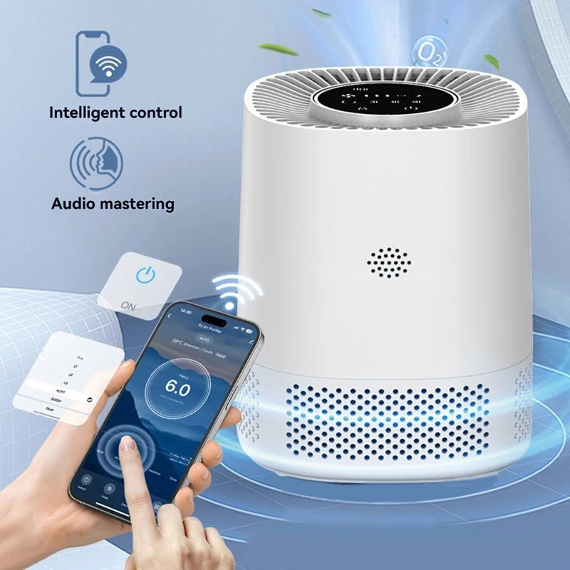 Smart WiFi Air Purifier – Formaldehyde Removal & Clean Air for Homes, Hotels & Offices