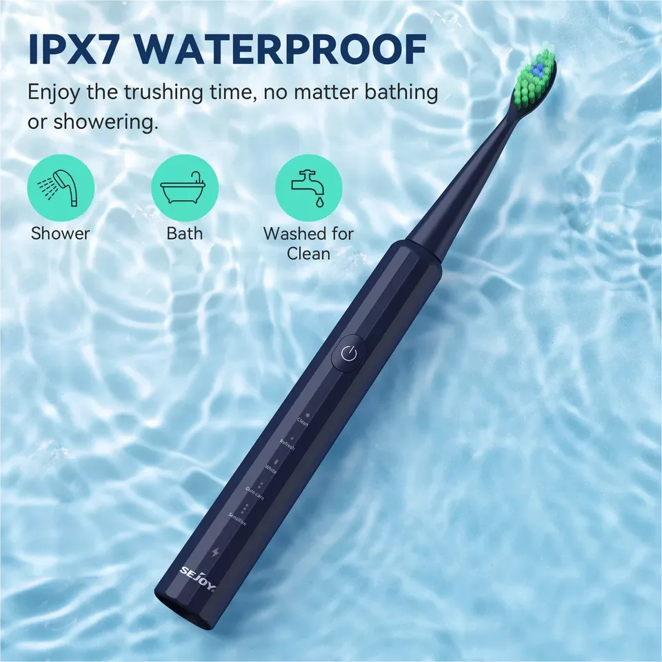 SEJOY Sonic Electric Toothbrush – Teeth Whitening & Gum Care