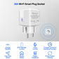 GIRIER Tuya WiFi Smart Plug 20A – EU Smart Socket with Power Monitor & Timer, 4200W, Works with Alexa & Google Home