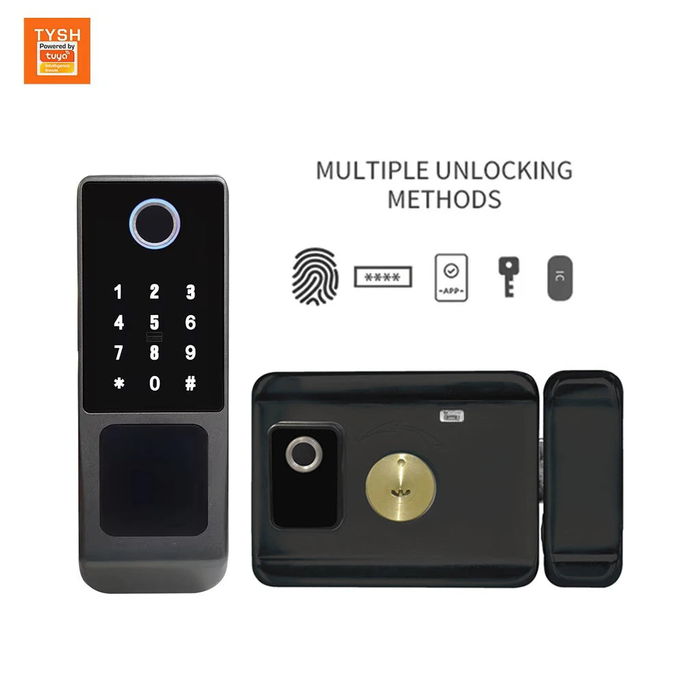 TYSH Tuya WiFi Smart Lock – Double Fingerprint Digital Security