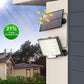 IP65 Waterproof Solar Outdoor LED Light – Motion Sensor Floodlight with Remote Control
