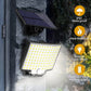 Solar Outdoor LED Motion Sensor Light – Waterproof Security Floodlight with Remote Control