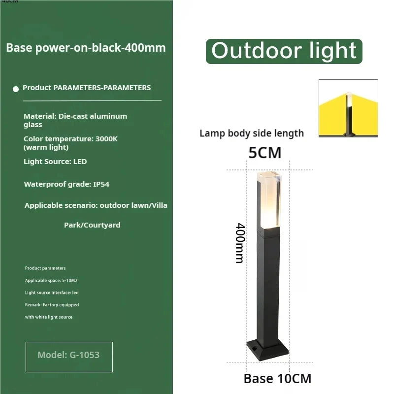 Outdoor LED Courtyard & Landscape Light – Waterproof, Durable & Energy-Efficient