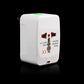 Universal Worldwide Travel Adapter – AU/UK/US/EU Plug Converter with 2 USB Charging Ports
