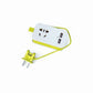 US Plug Power Strip with 2 USB Ports – Portable Extension Socket with 1.5m Cable
