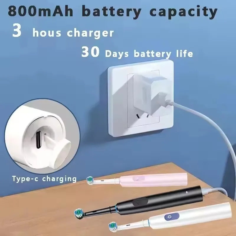 Electric Rotating Toothbrush for Adults